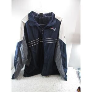 Reebok NFL New England Patriots Windbreaker Jacket Men's Size XL